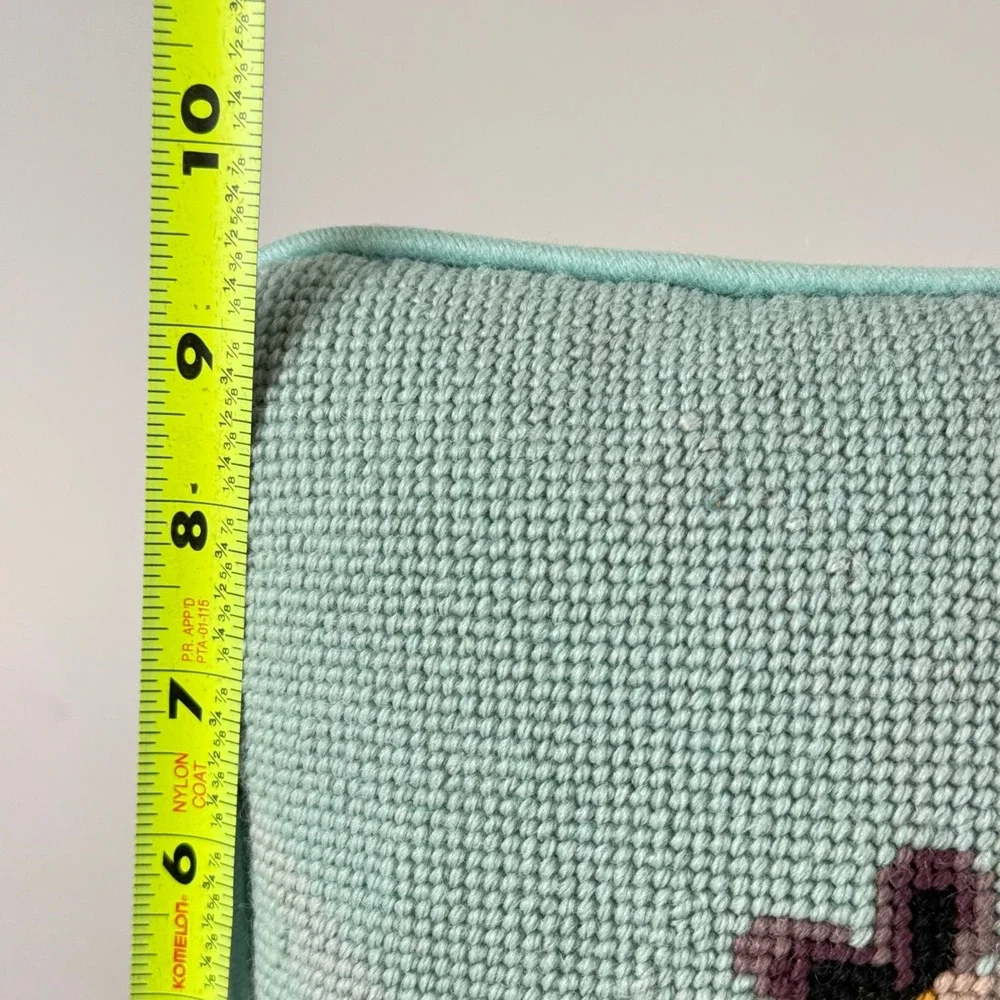 Needlepoint Throw Pillow 9